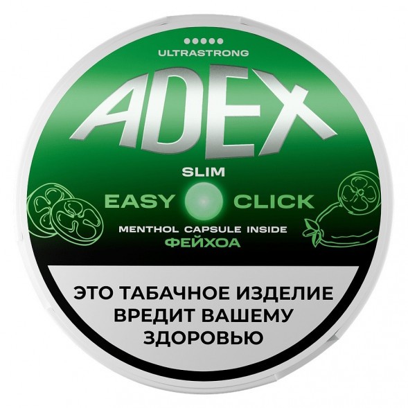 Табак жевательный ADEX ULTRA STRONG SLIM Easy Click - Feijoa Menthol (Фейхоа Ментол) купить в Иркутске