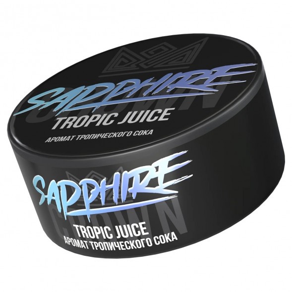 Табак Sapphire Crown - Tropic Juice (Тропический Сок, 100 грамм) купить в Иркутске