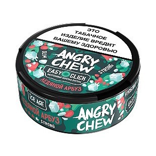 Табак жевательный Angry Chew Slim Strong Easy Click - Ледяной Арбуз (12 грамм) купить в Иркутске