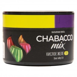Смесь Chabacco MIX MEDIUM - Sour Jelly 2.0 (Кислое Желе 2.0, 40 грамм)