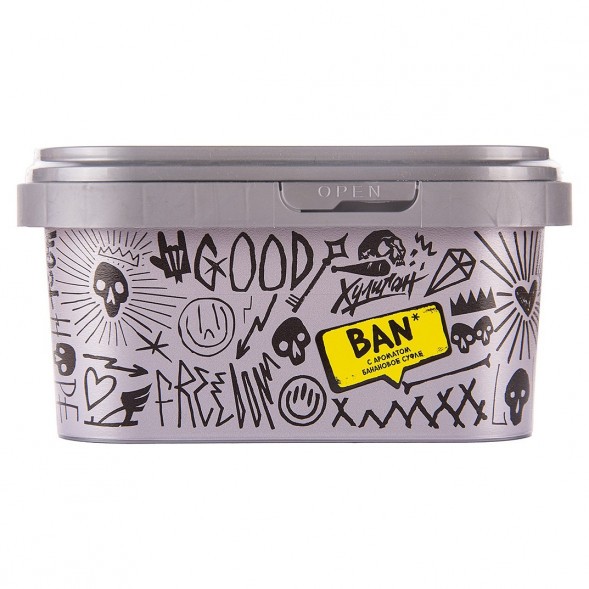 Табак Хулиган - BAN (Банановое Суфле, 200 грамм) купить в Иркутске