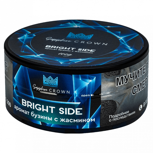 Табак Sapphire Crown - Bright Side (Бузина с Жасмином, 100 грамм) купить в Иркутске