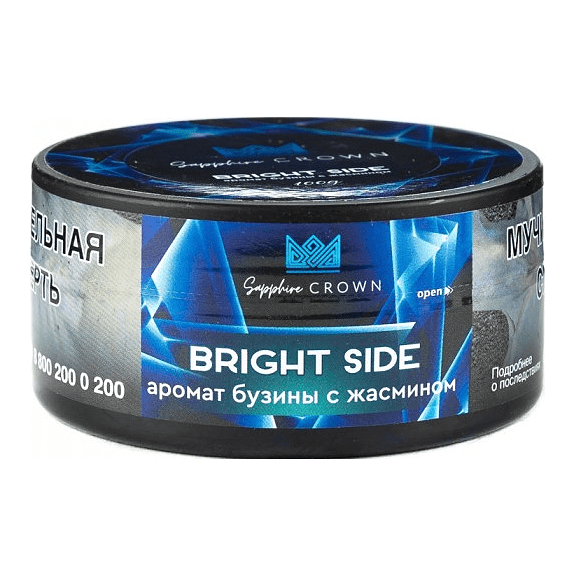 Табак Sapphire Crown - Bright Side (Бузина с Жасмином, 100 грамм) купить в Иркутске