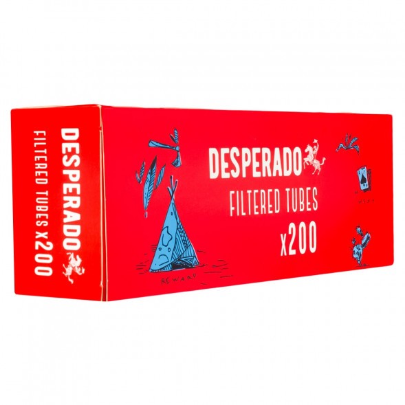 Гильзы сигаретные Desperado - 84x15 мм (200 штук) купить в Иркутске