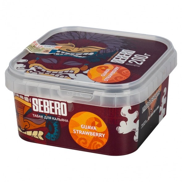 Табак Sebero - Guava Strawberry (Гуава и Клубника, 200 грамм) купить в Иркутске