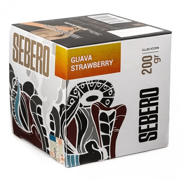 Табак Sebero - Guava Strawberry (Гуава и Клубника, 200 грамм) купить в Иркутске