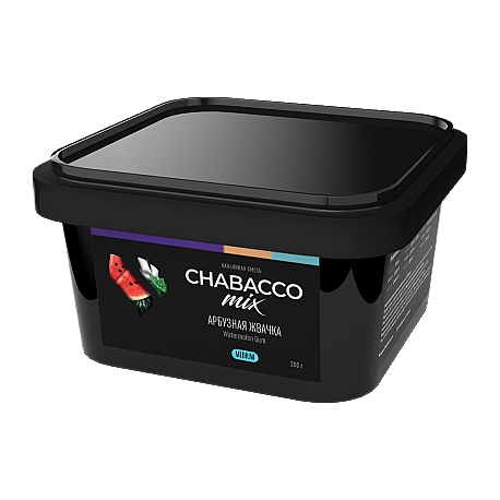 Смесь Chabacco MIX MEDIUM - Watermelon Gum (Арбузная Жвачка, 200 грамм) купить в Иркутске