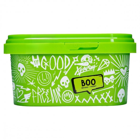 Табак Хулиган - BOO (Яблоко и Гранат, 200 грамм) купить в Иркутске