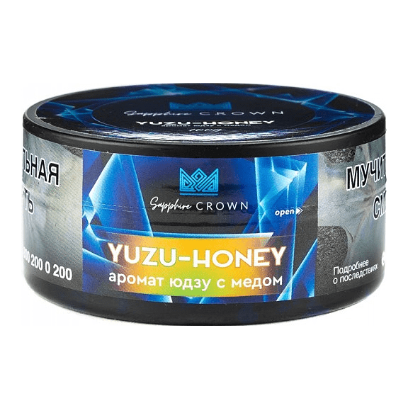 Табак Sapphire Crown - Yuzu-Honey (Юдзу с Мёдом, 100 грамм) купить в Иркутске