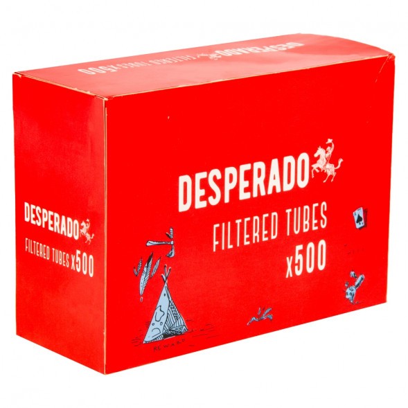 Гильзы сигаретные Desperado - 84x15 мм (500 штук) купить в Иркутске