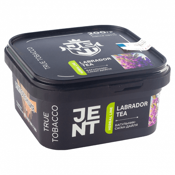 Табак Jent - Labrador Tea (Багульник и Саган Дайля, 200 грамм) купить в Иркутске