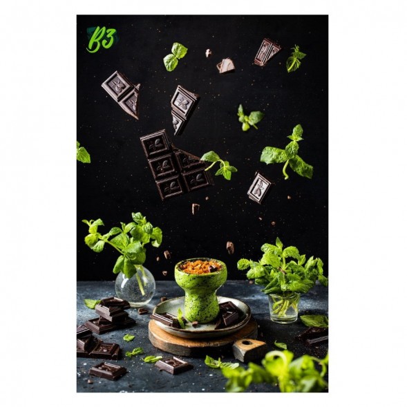 Табак B3 - Mint Chocolate Chill (Ледяной Шоколад, 250 грамм) купить в Иркутске
