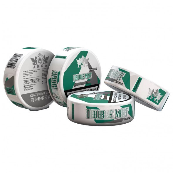 Табак жевательный ARQ Tobacco - Double Mint (10 грамм) купить в Иркутске