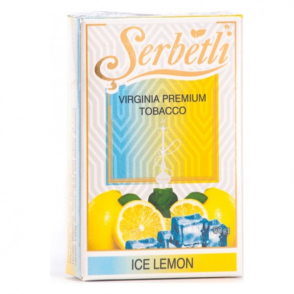 Табак Serbetli - Ice Lemon (Лимон со Льдом, 50 грамм, Акциз) купить в Иркутске