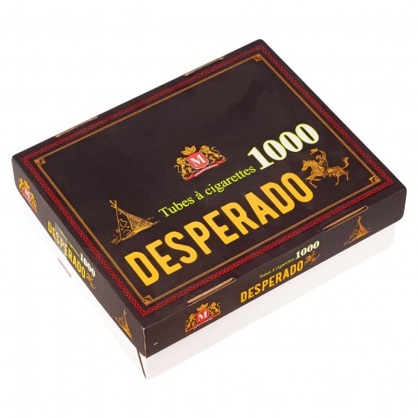 Гильзы сигаретные Desperado - 84x15 мм (карт. коробка, 1000 штук) купить в Иркутске
