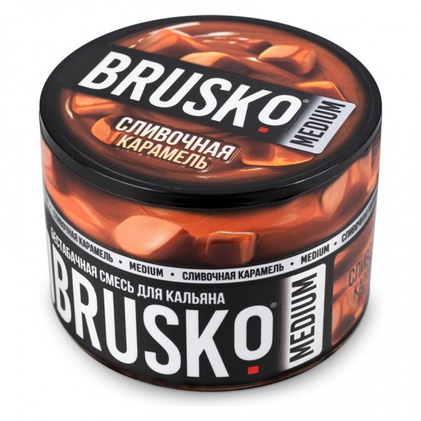Смесь Brusko Medium - Сливочная Карамель (50 грамм) купить в Иркутске