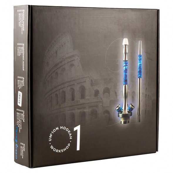 Кальян UNION - Fibonacci PVD Graphite (Без Колбы) купить в Иркутске