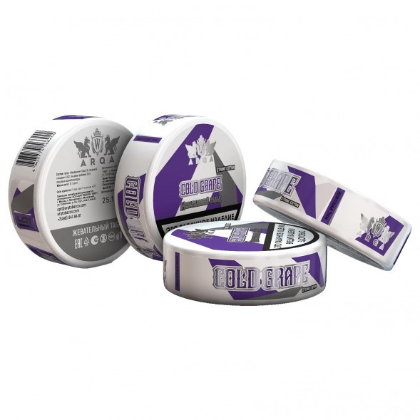 Табак жевательный ARQ Tobacco - Cold Grape (Ледяной Виноград, 10 грамм) купить в Иркутске