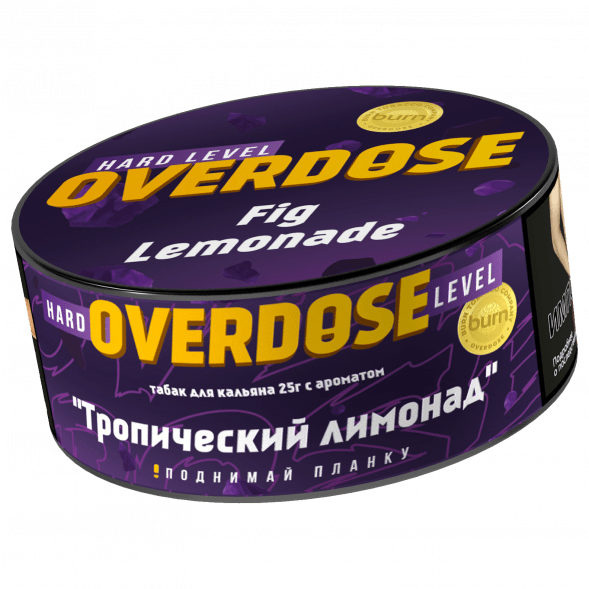Табак Overdose - Fig Lemonade (Тропический Лимонад, 25 грамм) купить в Иркутске