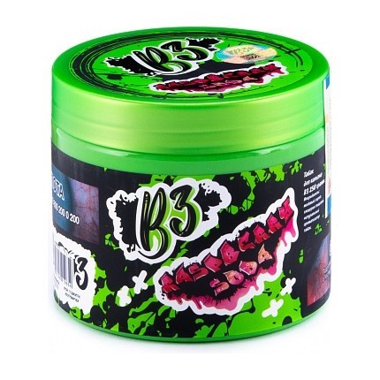 Табак B3 - Raspberry Soda (Малиновая Газировка, 250 грамм) купить в Иркутске