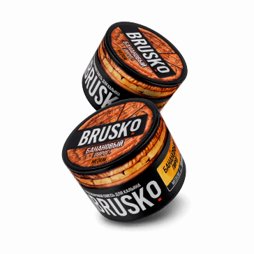 Смесь Brusko Medium - Банановый Пирог (250 грамм) купить в Иркутске