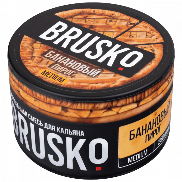 Смесь Brusko Medium - Банановый Пирог (250 грамм) купить в Иркутске