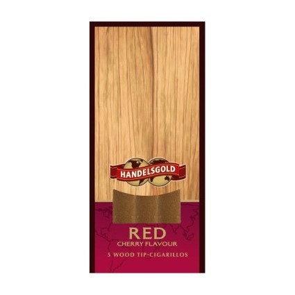 Сигариллы Handelsgold Wood Tip-Cigarillos - Cherry Red (5 штук) купить в Иркутске