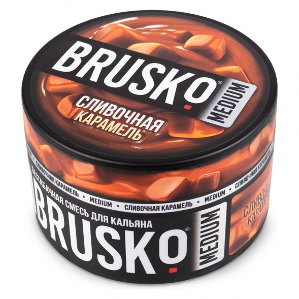 Смесь Brusko Medium - Сливочная Карамель (250 грамм) купить в Иркутске