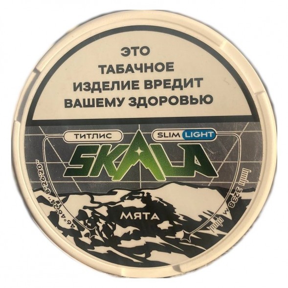 Табак жевательный SKALA Slim Light - Мята (10 грамм) купить в Иркутске