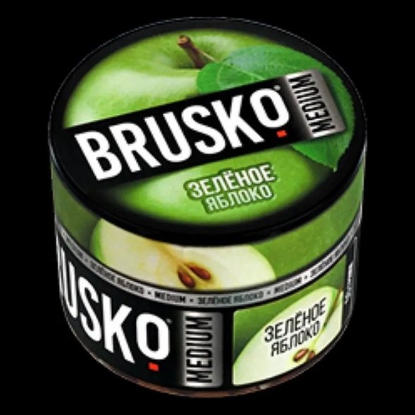 Смесь Brusko Zero - Зелёное Яблоко (250 грамм) купить в Иркутске