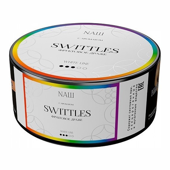 Табак NАШ WHITE - Swittles (100 грамм) купить в Иркутске