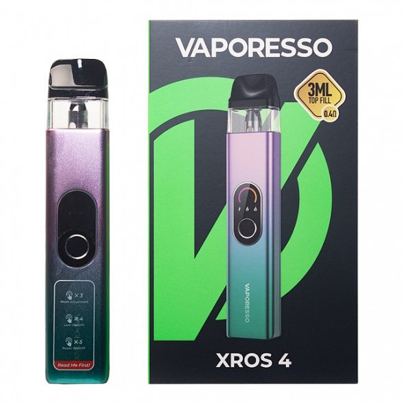 Электронная сигарета Vaporesso XROS 4 - Pink Mint (Розовая Мята) купить в Иркутске