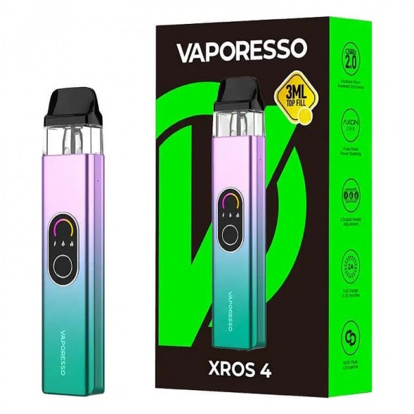 Электронная сигарета Vaporesso XROS 4 - Pink Mint (Розовая Мята) купить в Иркутске