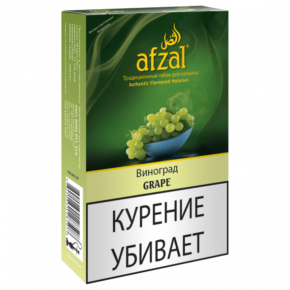 Табак Afzal - Grape (Зеленый Виноград, 40 грамм) купить в Иркутске