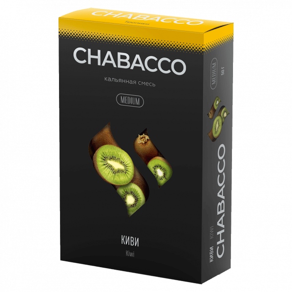 Смесь Chabacco MEDIUM - Kiwi (Киви, 50 грамм) купить в Иркутске