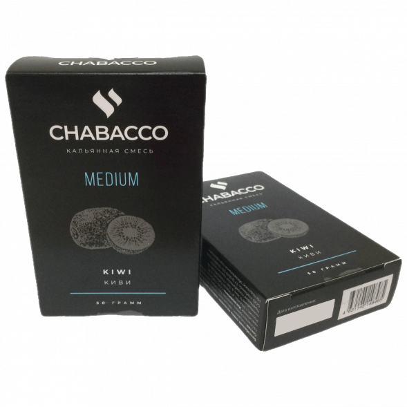 Смесь Chabacco MEDIUM - Kiwi (Киви, 50 грамм) купить в Иркутске