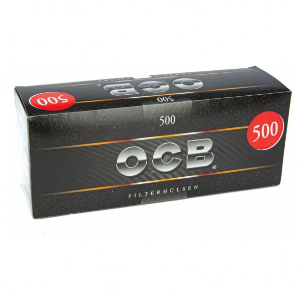 Гильзы сигаретные OCB - Black (500 штук) купить в Иркутске