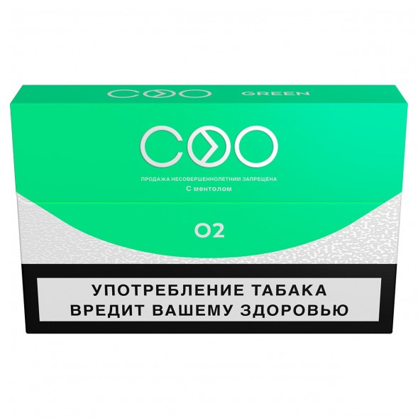 Стики COO - GREEN (Ментол, 10 пачек) купить в Иркутске