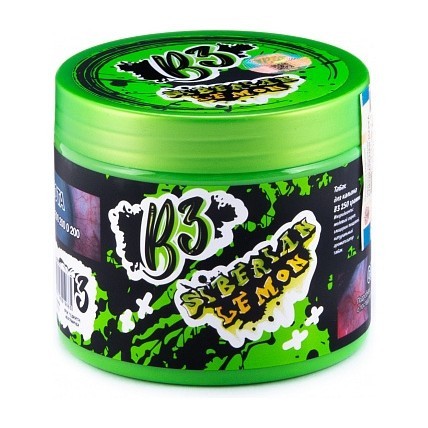 Табак B3 - Siberian Lemon (Сибирский Лимон, 250 грамм) купить в Иркутске