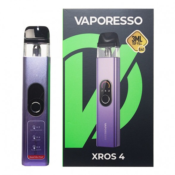 Электронная сигарета Vaporesso XROS 4 - Lilac Purple (Сиренево-Фиолетовая) купить в Иркутске