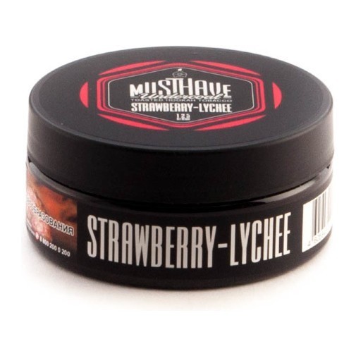 Табак Must Have - Strawberry-Lychee (Клубника и Личи, 125 грамм) купить в Иркутске