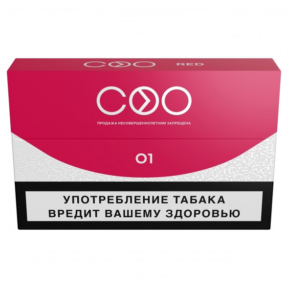 Стики COO - RED (Красный, 10 пачек) купить в Иркутске