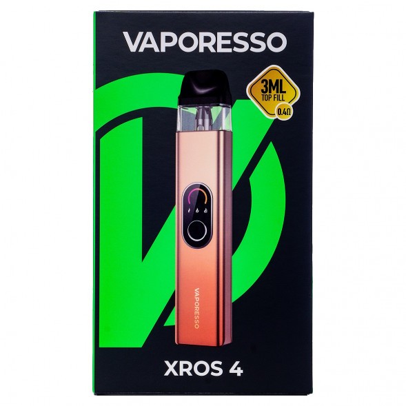 Электронная сигарета Vaporesso XROS 4 - Champagne Gold (Шампанское Золото) купить в Иркутске
