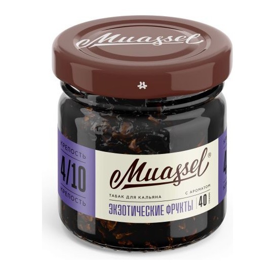 Табак Muassel Medium - Экзотические Фрукты (40 грамм) купить в Иркутске