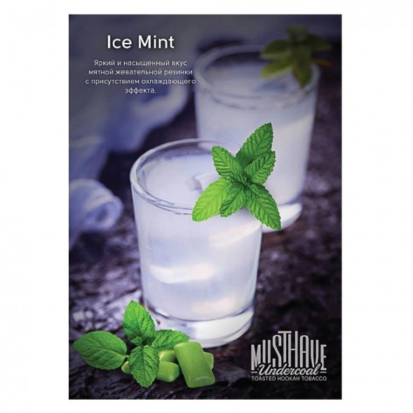 Табак Must Have - Ice Mint (Ледяная Мята, 25 грамм) купить в Иркутске