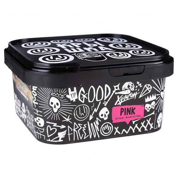 Табак Хулиган - Pink (Ягоды и Мангустин, 200 грамм) купить в Иркутске