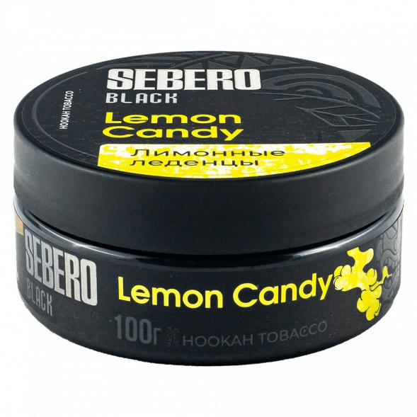 Табак Sebero Black - Lemon Candy (Лимонные Леденцы, 100 грамм) купить в Иркутске