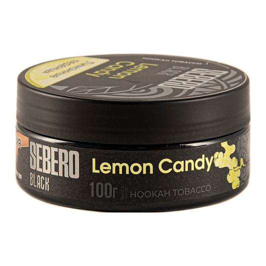 Табак Sebero Black - Lemon Candy (Лимонные Леденцы, 100 грамм) купить в Иркутске