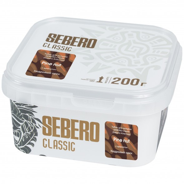 Табак Sebero - Pine Nut (Кедровый Орех, 200 грамм) купить в Иркутске