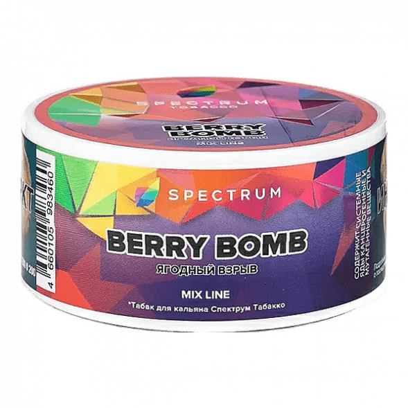 Табак Spectrum Mix Line - Berry Bomb (Ягодный Взрыв, 25 грамм) купить в Иркутске